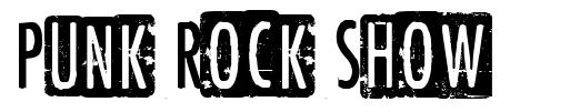 Punk Rock Show шрифт