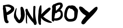 Punkboy 字形