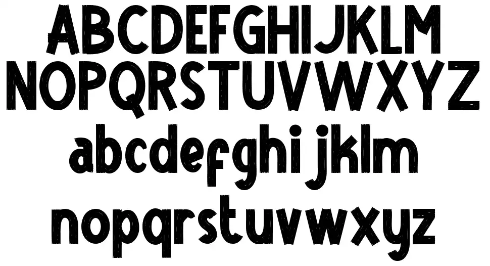 Punyfont specimens