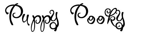 Puppy Pooky font