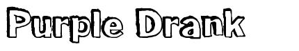 Purple Drank 字形