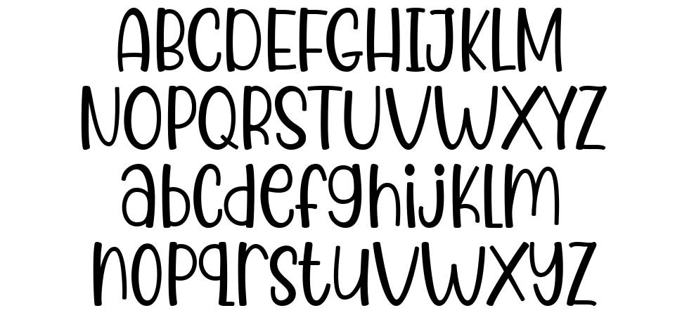 Puspa Anisya Script font specimens
