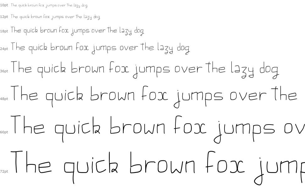 PW August font Waterfall