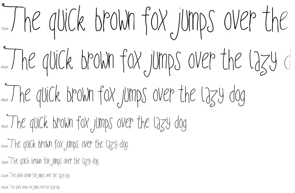 PW Fairy Talesfont waterfall