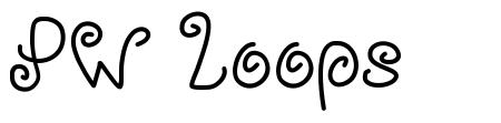 PW Loops шрифт