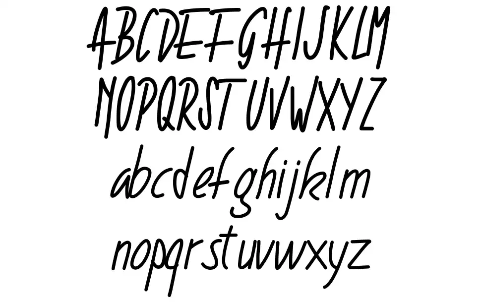 PW Narrowfont specimens