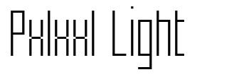 Pxlxxl Light font