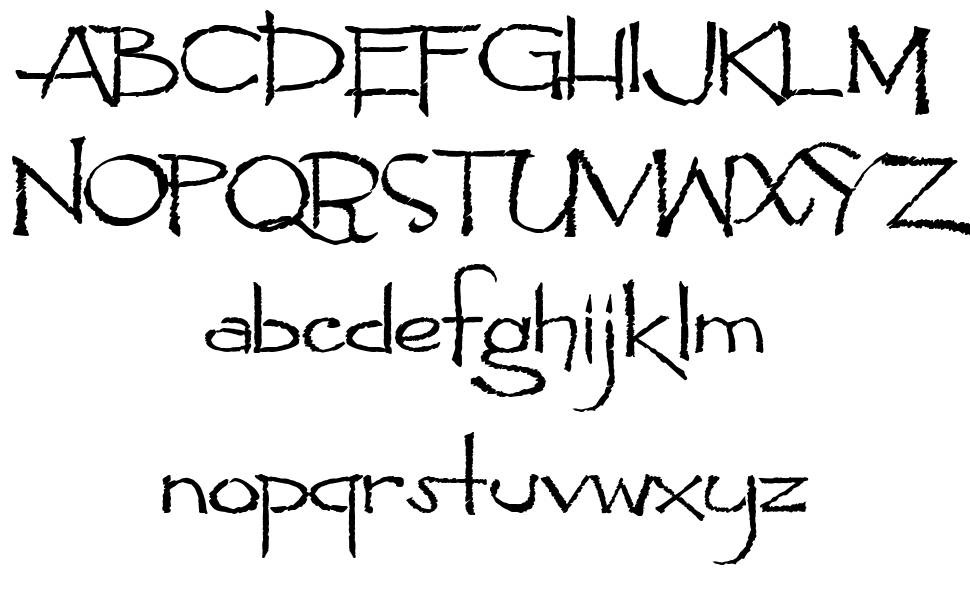 Pyrite Scrypt font Örnekler