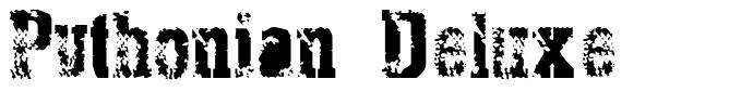 Pythonian Deluxe font