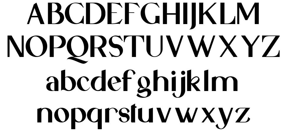 Qaligo Sans font specimens