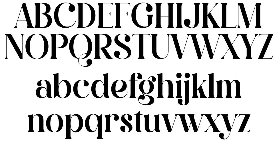 Qalisha Signature Serif font specimens