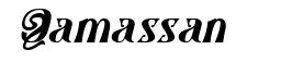 Qamassan font