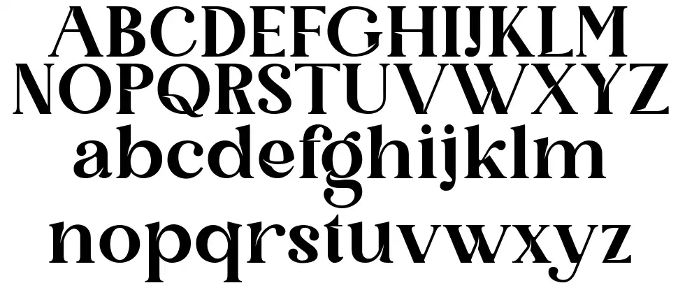 Qanect Elegantfont specimens