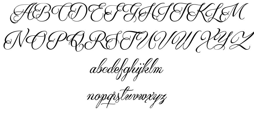 Qaskin font Örnekler