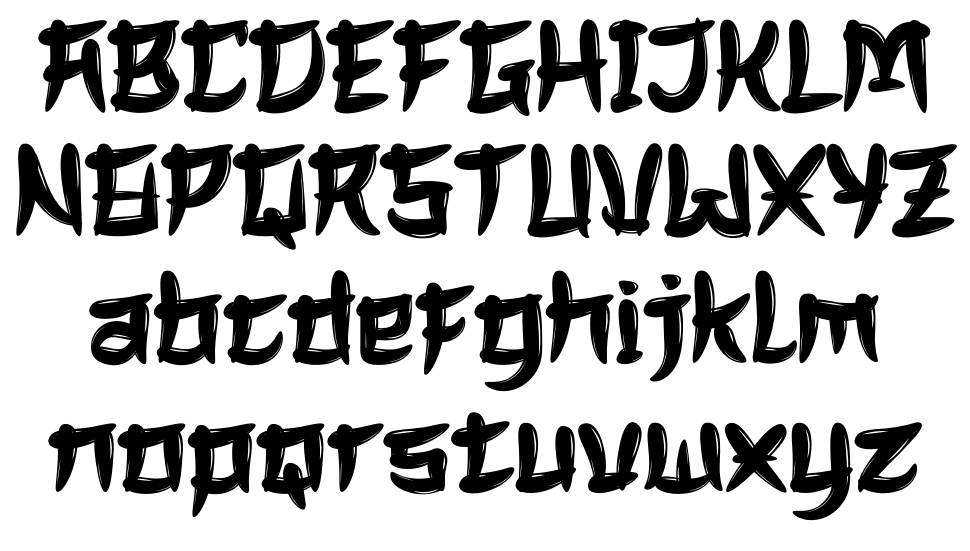 Qatora フォント 標本