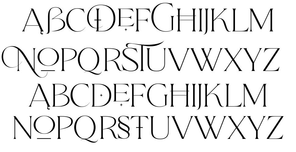 Qene-g font Örnekler