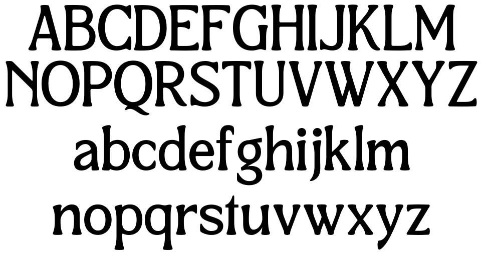 Qetalon 字形 标本