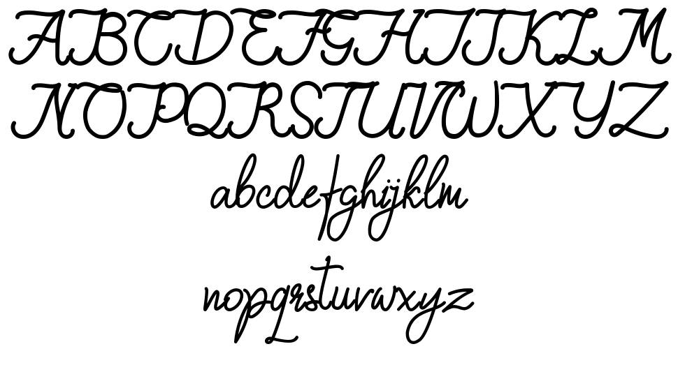 Qiara Tosfa font Örnekler