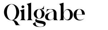 Qilgabe font