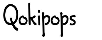 Qokipops шрифт