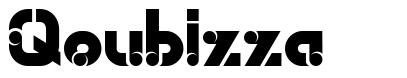 Qoubizza шрифт