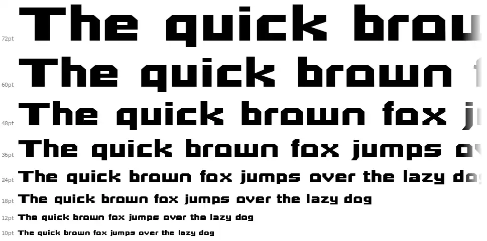Quadrangle-Regularfont waterfall