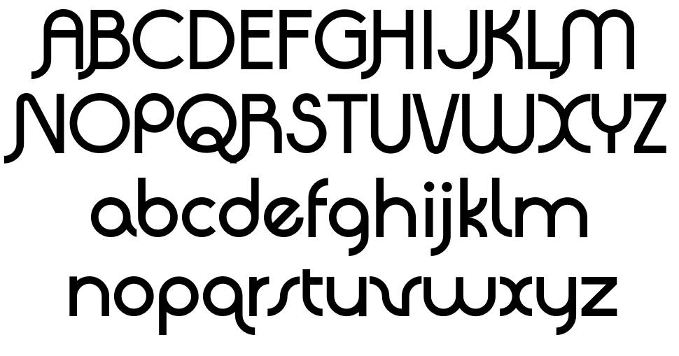 Quadranta 字形 标本