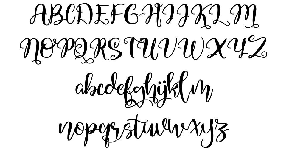 Quaked font Örnekler