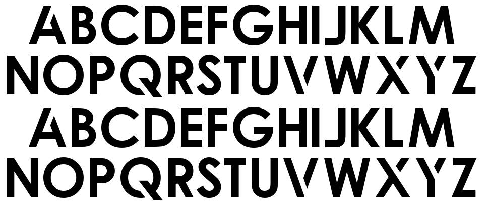 Qualy font Örnekler