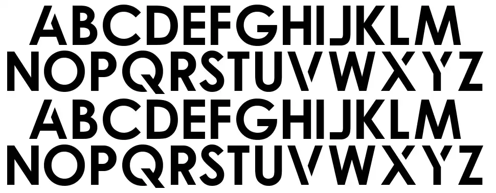 Qualy font specimens