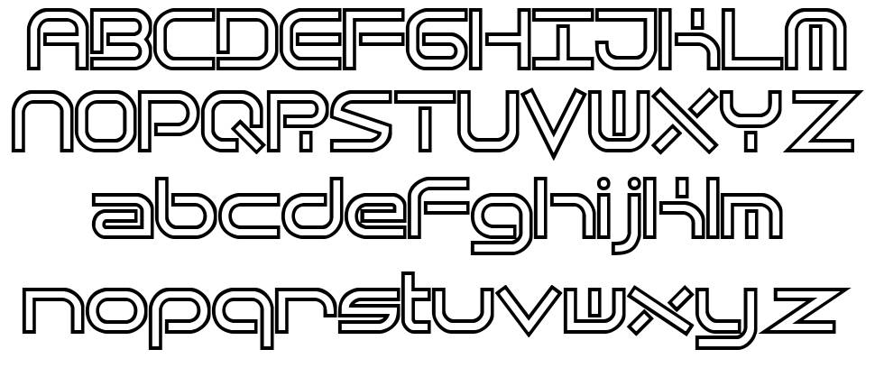 Quantum font specimens