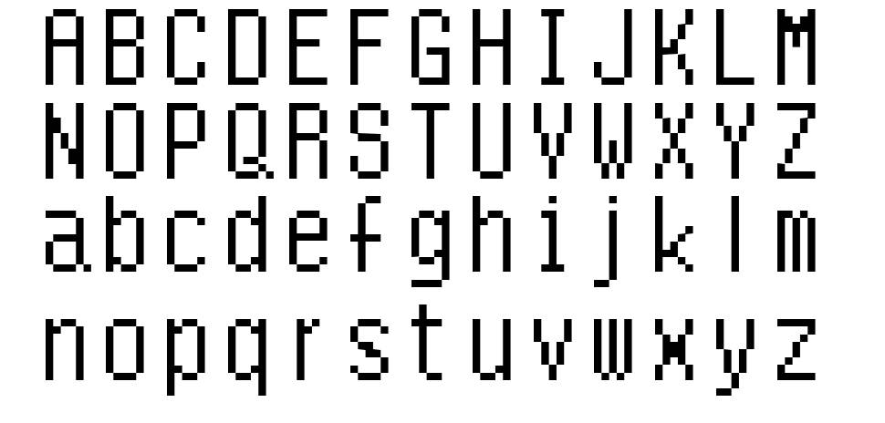 Quarlow font Örnekler