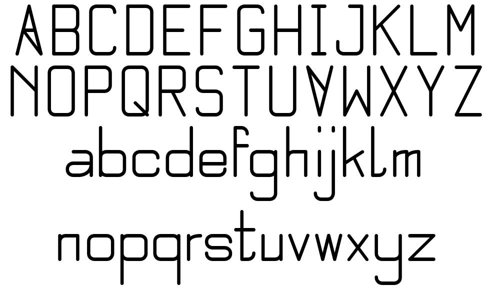 Quarter Sans font specimens