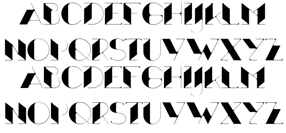 Quartz font Örnekler
