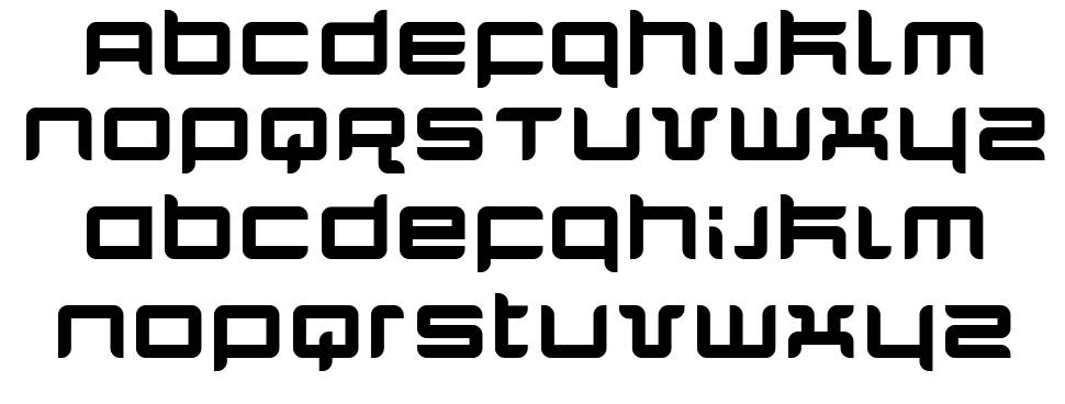 Quarx font specimens