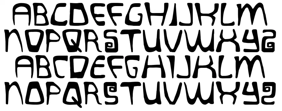 Quatl font specimens