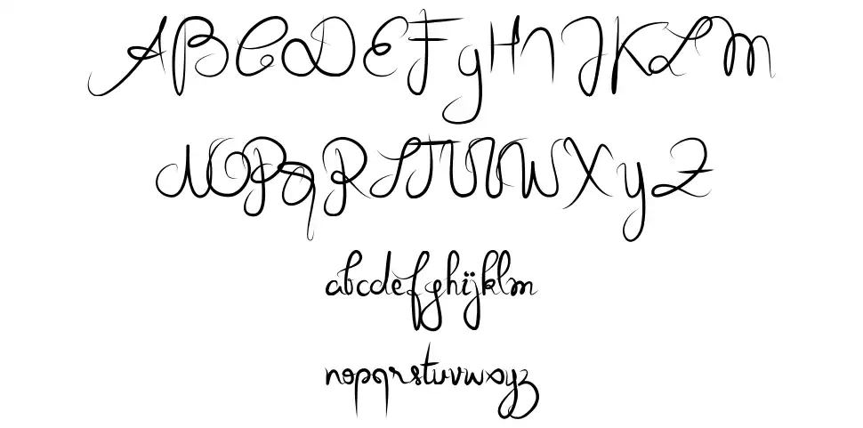 Queen of todayfont specimens