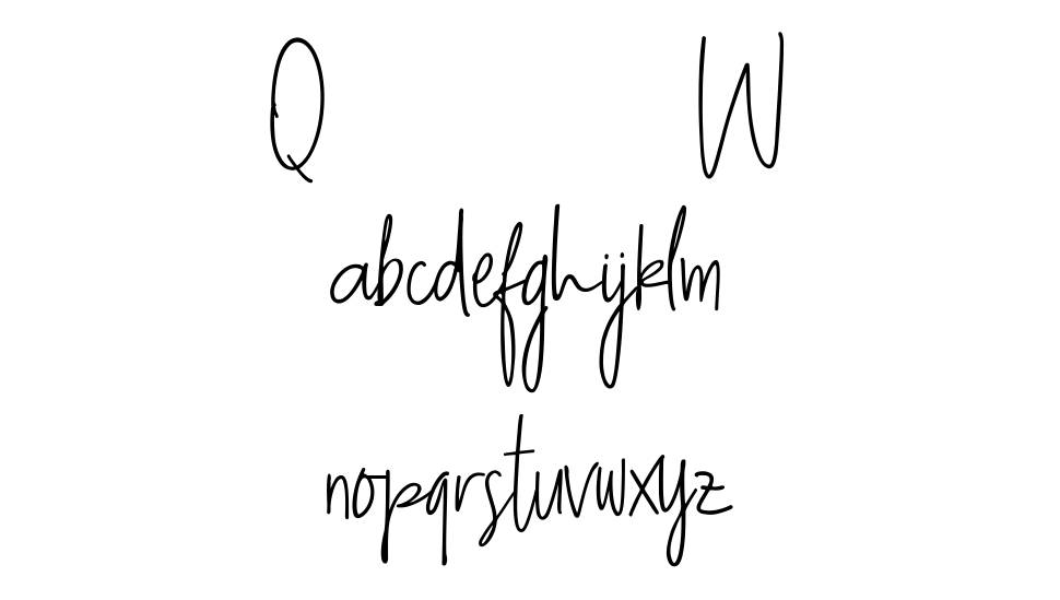 Queen Waffle 字形 标本