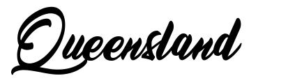 Queensland 字形