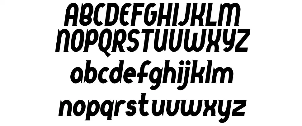 Queer Streetfont specimens