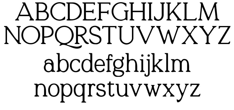 Quelity font specimens