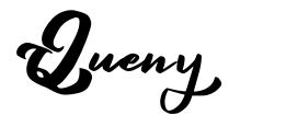 Queny schriftart