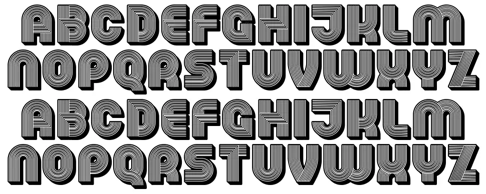 Questionfont specimens