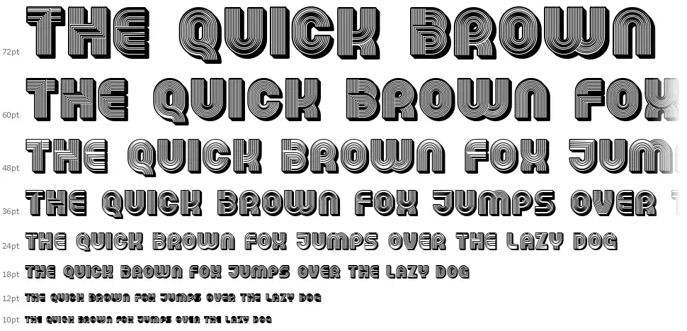 Questionfont waterfall
