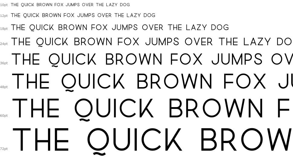 Quick font Waterfall