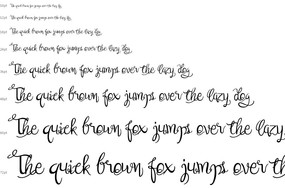 Quick Junior font Şelale
