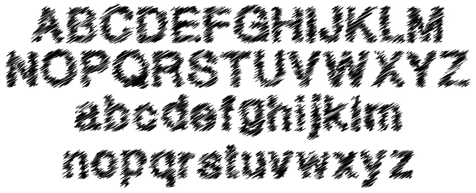Quick Scratchfont specimens