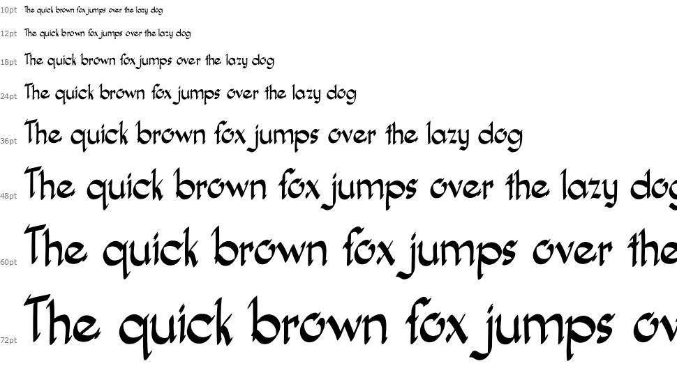 Quick Smart font Şelale