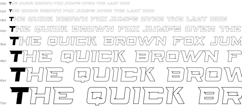 Quick Starter font Waterfall