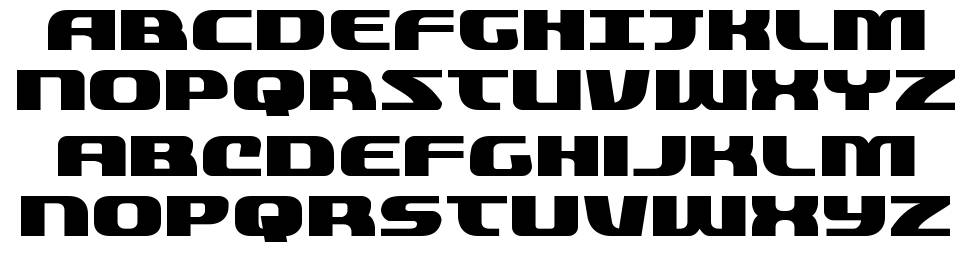 Quickening font specimens